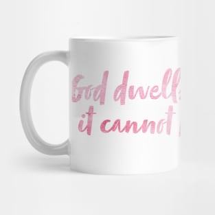 Christian Quote Watercolor Mug